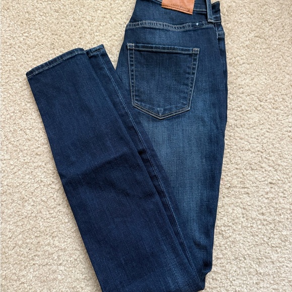 Lucky Brand Women's Dark Blue Skinny Jeans - Picture 3 of 4